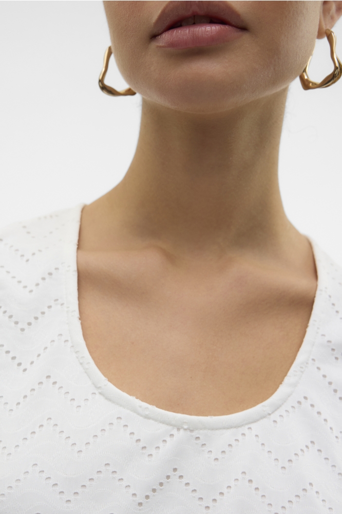 VMTHAS SL TIE TOP JRS GA VO 10328124 SNOW WHITE